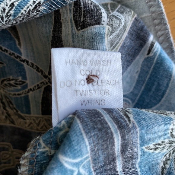 Go Barefoot Authentic Hawaiian Aloha Shirt - Large - Picture 10 of 11